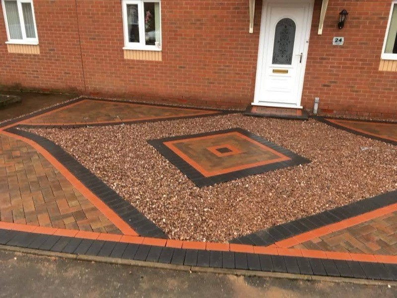 northampton block paving gravel driveway 03